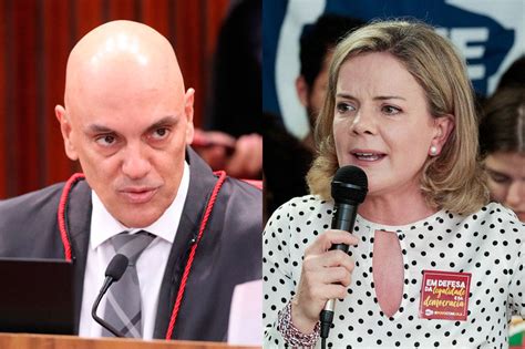 Moraes Rebate Gleisi E Critica Agress Es Infundadas Contra Justi A