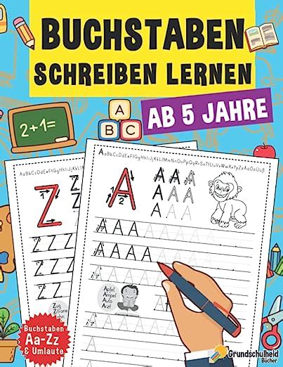 Buchstaben Schreiben Lernen Vorschule Bungshefte Ab Jahre F R Junge