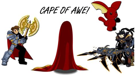 Aqw How To Get The Cape Of Awe Youtube