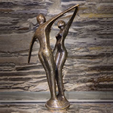 Sculpture Bronze Danse Par Ben Wouters