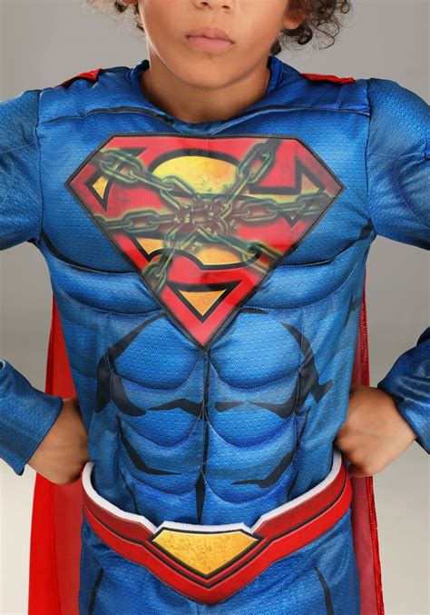 Kids Dc Comics Superman Deluxe Costume 63 Off