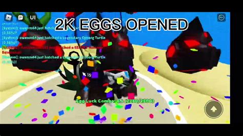 I Hatching 10000 Eggs In The New Underwater Cyborg Island Clicker