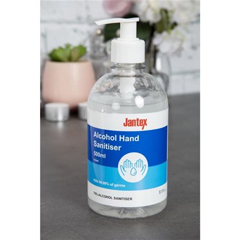 Jantex 70 Alcohol Hand Sanitiser 500ml FD049 Buy Online At Mitre