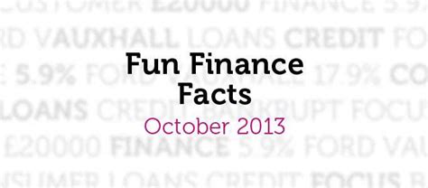 fun finance facts october