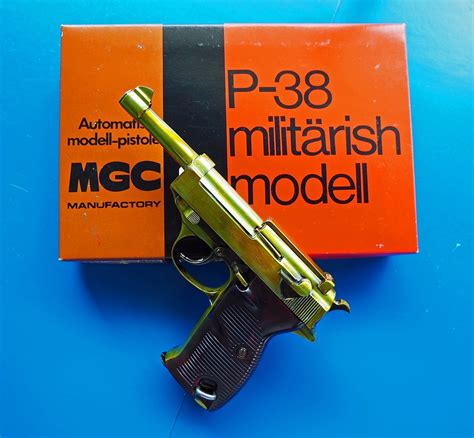 【やや傷や汚れあり】【ジャンク】mgc 金属モデルガン P 38 Smg刻印・ミリタリーモデル・タニオアクション・再塗装・未発火 の落札情報