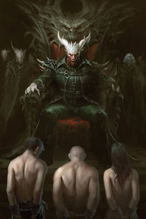 Wip By Manzanedo Dark Fantasy Art Fantasy Demon Fantasy Artwork