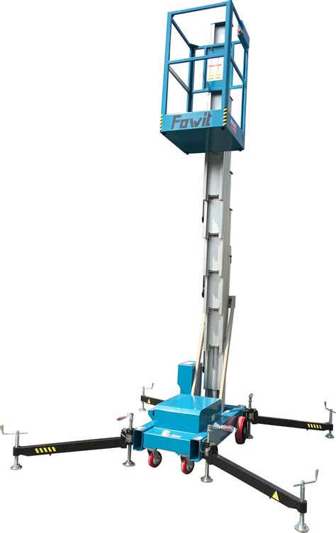 Single Person Push Around Vertical Mast Lift With Working Height 32