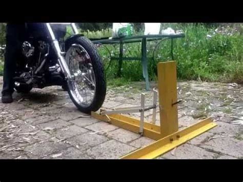 Make Your Own Motorcycle Wheel Chock Reviewmotors Co