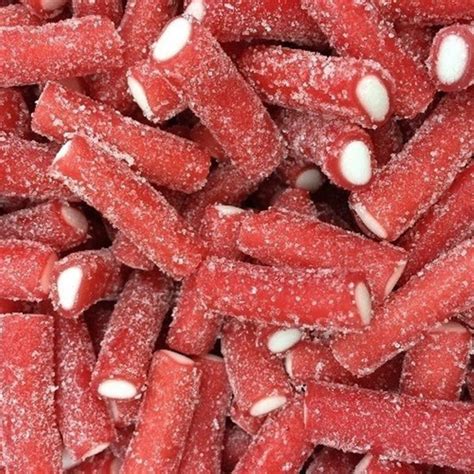 Sweetzone Fizzy Strawberry Pencils 1kg Candy Mail Uk