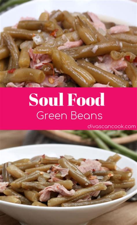 Soul Food Green Beans Recipe Soul Food Green Beans Southern