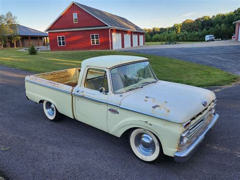 1966 Ford F100 Custom Cab Short Bed Texas Truck Solid Bones Hot Rod Resto Mod Classic Ford F