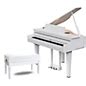 Roland Gp Digital Grand Piano With Bench Polished White Guitar Center