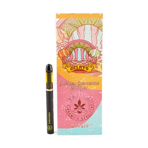 So High Extracts Premium Disposable Pen Ml Thc Gelato Wtf Online