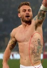 Daniele De Rossi's 13 Tattoos & Their Meanings - Body Art Guru