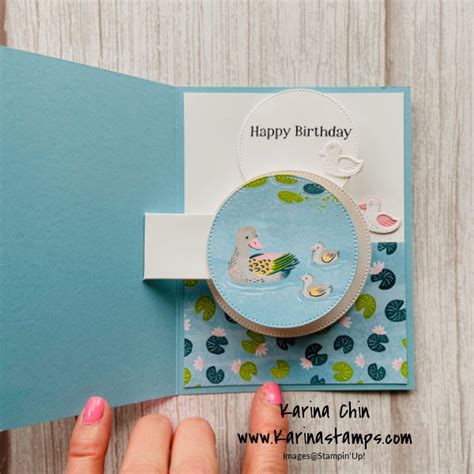 Learn How To Make This Fun Diy Pop Up Card Karina Chin Stampin Up