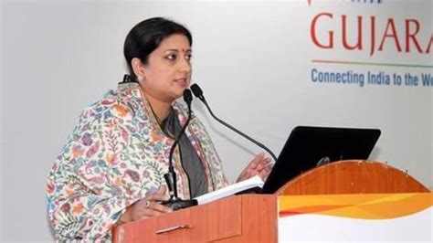 PM Modi tweets out Smriti Irani's speech