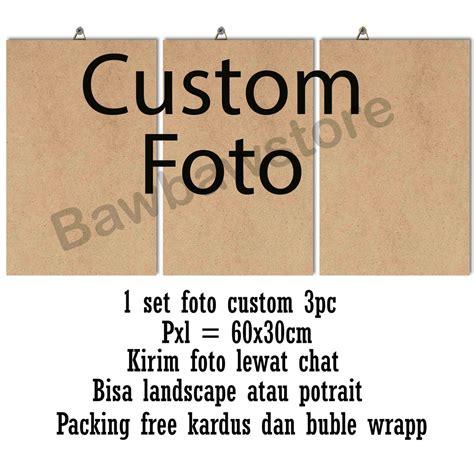 Jual Set Pc Cetak Foto Media Papan Kayu Mdf Hiasan Dinding