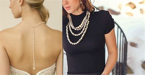 How To Wear Pearl Necklace Casually