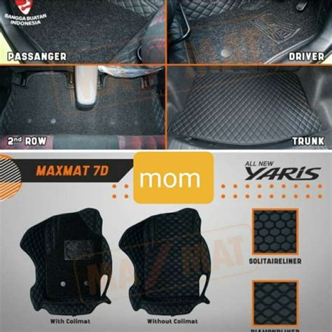 Jual KARPET MANGKOK MAXMAT 7D OTOPROJECT ALL NEW YARIS FULL BAGASI Di