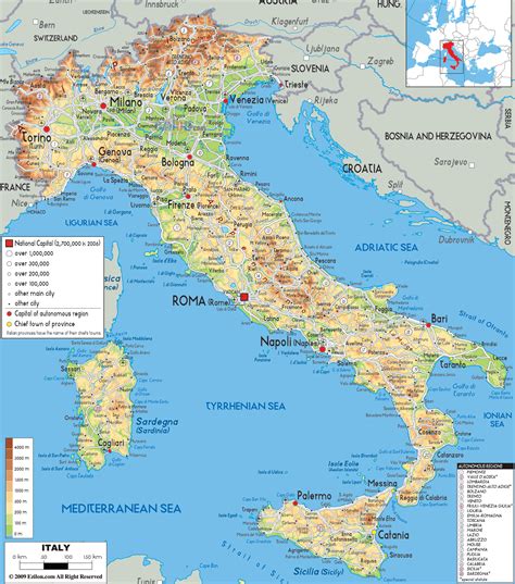 Croatia Italy Map