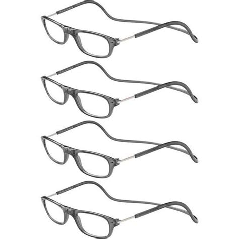 Lunettes De Vue Lecture Presbyte Pack Unit S Monture Grise