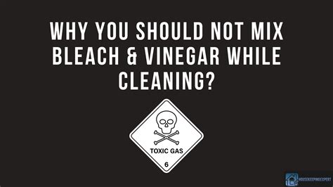 Why You Should Not Mix Bleach And Vinegar While Cleaning