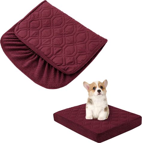 Amazon.com : Dog Bed Covers Only - Waterproof Dog Bed Covers Quilted ...