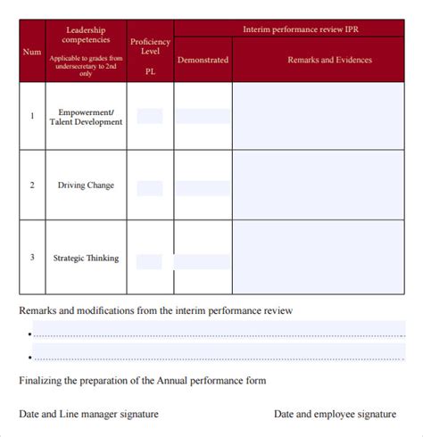 11 Supervisor Evaluation Samples Sample Templates