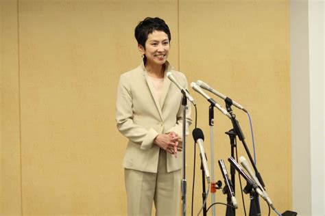 蓮舫氏が立憲に離党届提出 都知事選公約は「来週早々にでも発表」 J Cast ニュース