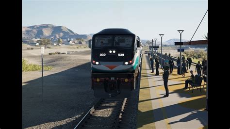 Train Sim World 4 EMD F125 Antelope Valley Line AV221 LA Union