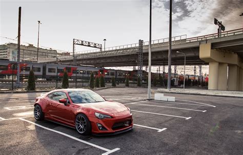 Wallpaper bridge, Toyota, side, GT86, Rocket, Bunny for mobile and ...