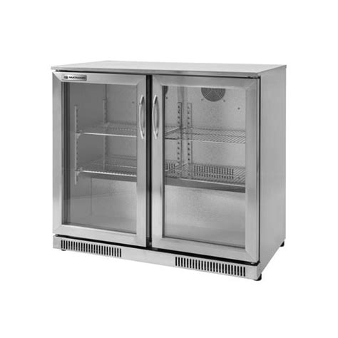 Matador 228l Stainless Steel Double Door Bar Fridge Bunnings Australia