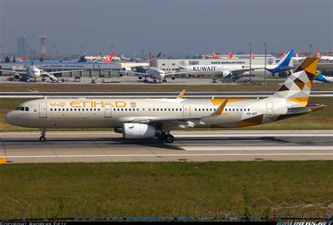 Airbus A321 231 Etihad Airways Aviation Photo 5215347