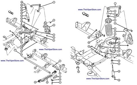 Ram Srt Factory Parts Diagrams Front Upper Lower Control Arms