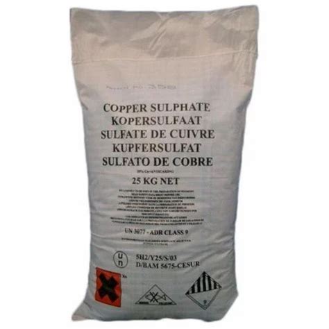 Copper Sulphate Powder Hdpe Bag 50 Kg At Rs 230 Kg In Kolkata ID