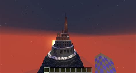 Aincrad Sword Art Online Castle Minecraft Map