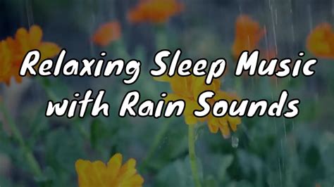 Relaxing Sleep Music With Rain Sounds Relaxing Music Peaceful Piano