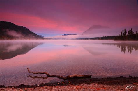 M248 Sunrise Reflections In Lake Wenatchee Washington Randall J Hodges Photography