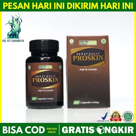 Jual Proskin Herbal Isi Kapsul Obat Gatal Kulit Seluruh Badan