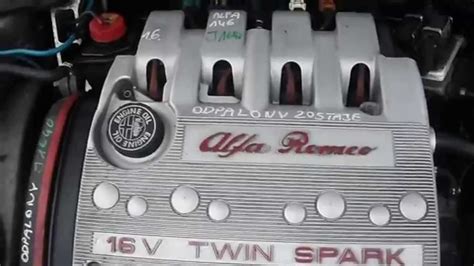 Silnik Alfa Romeo V Ts Km Youtube