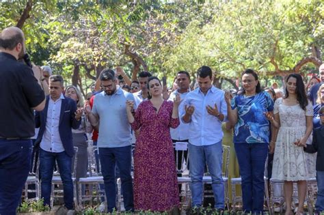 Aniversário de Palmas 34 anos Corte do bolo REDEPARÁ