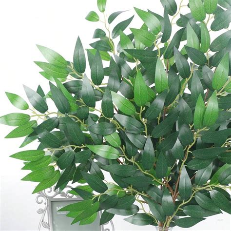 Pcs Artificial Willow Branches Faux Eucalyptus Stems Winter