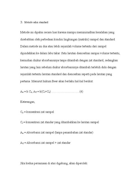 Metode Adisi Standard Pdf