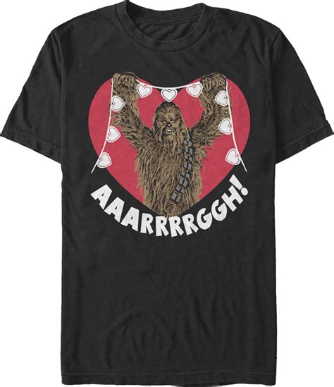 Chewbacca Valentines Day Star Wars T Shirt