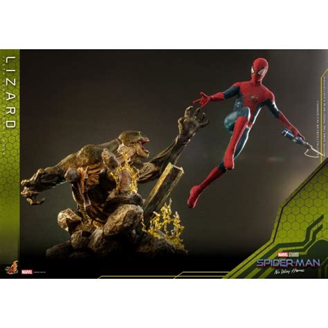 Spider Man with Lizard Diorama Base MMS658 ACS013 Hot Toys TOYz Mô hình cao cấp mô hình