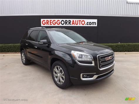 2013 Carbon Black Metallic Gmc Acadia Slt 79126690 Car Color Galleries