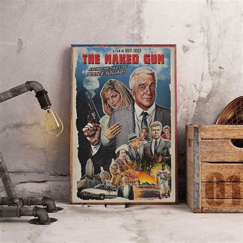 Anime Poster The Naked Gun Poster Wall Art Wall Decor Pr Inspire Uplift