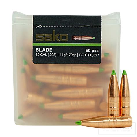 Sako .30 Blade 11g luoti 50 kpl/rs - Olkkonen.fi