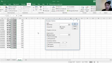 MS Excel програм ашиглан өгөгдөлтэй ажиллах - YouTube