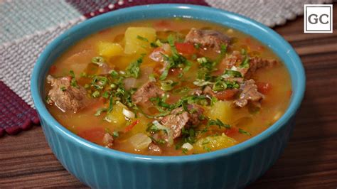 Sopa cremosa de mandioca músculo Receitas Guia da Cozinha YouTube